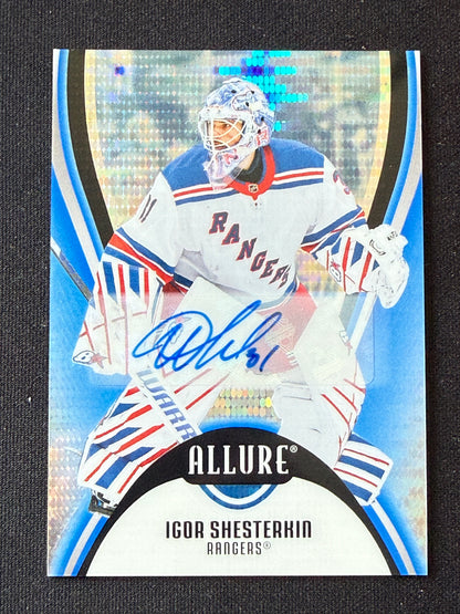 Igor Shesterkin #50 Allure [Blue Line Auto] /35