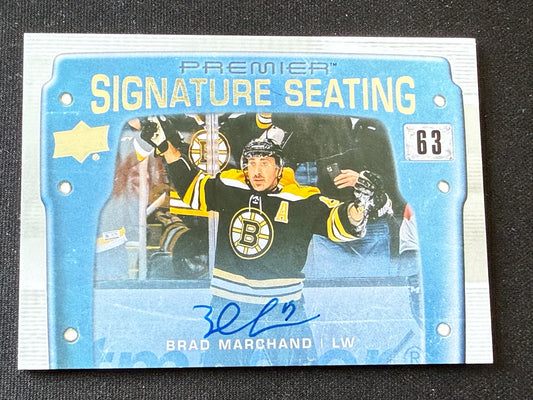 Brad Marchand #PSS-BM Signature Seating Auto