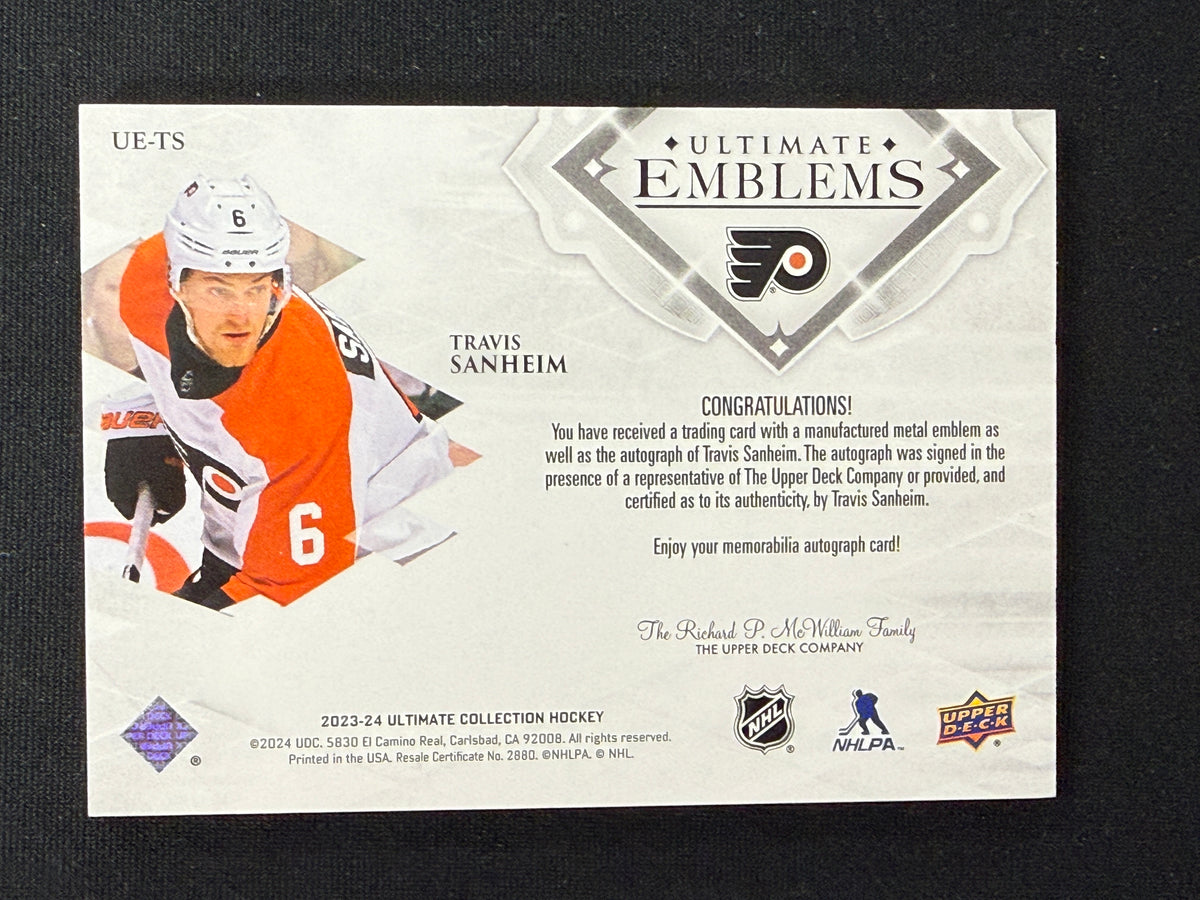 Travis Sanheim #UE-TS Ultimate Emblems