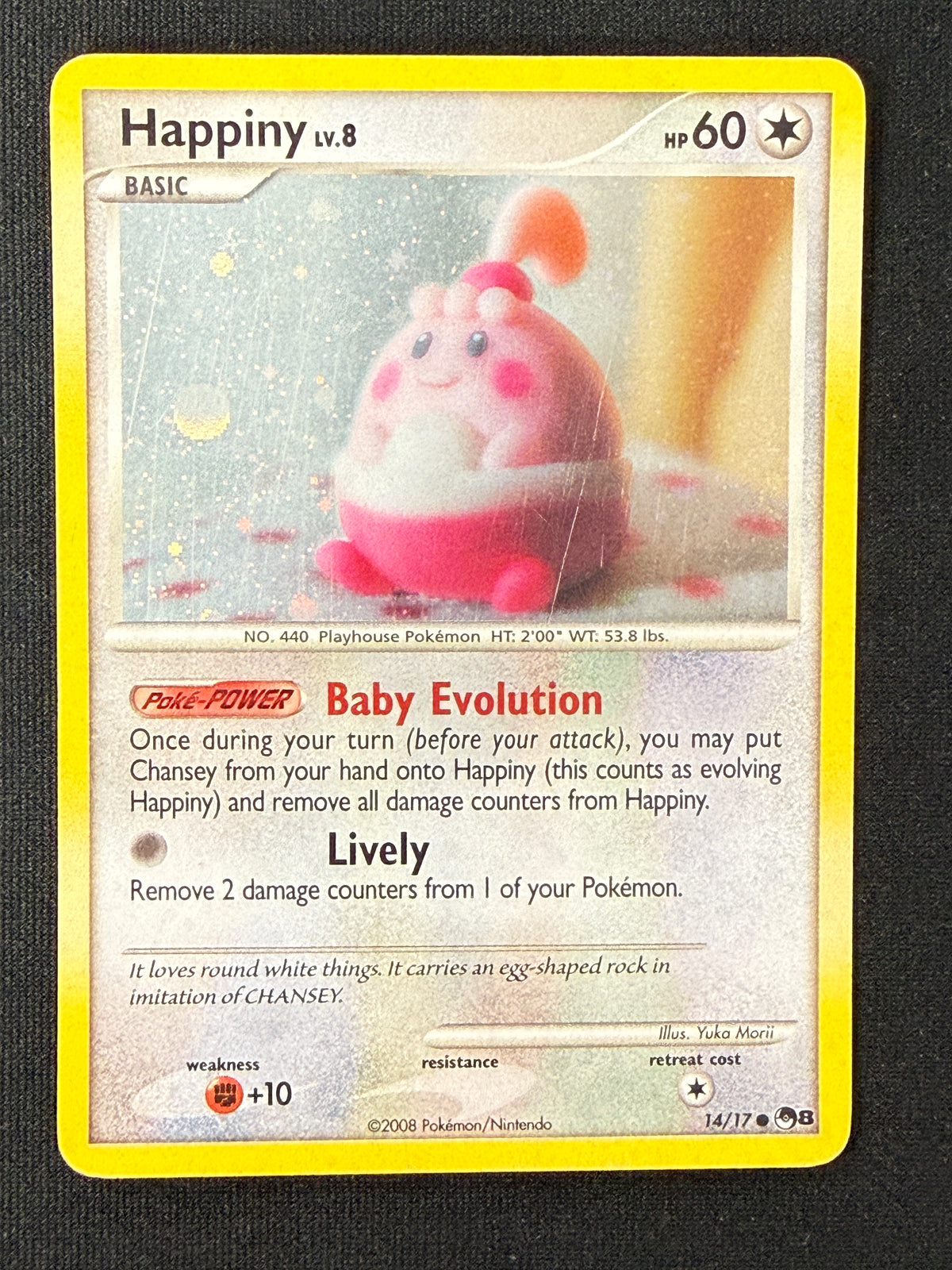 Happiny Lv. 8 #14 POP Series 8 [Holo]