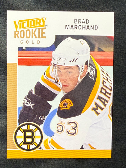 Brad Marchand #302 Victory Rookie [Gold]