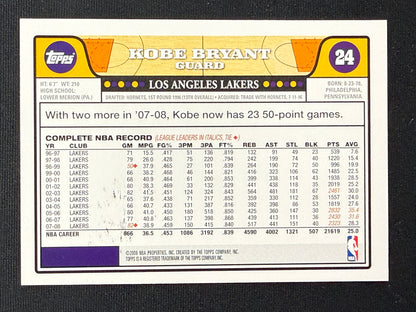 Kobe Bryant #24 Topps