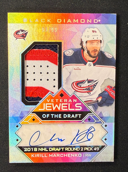 Kirill Marchenko #VJD-KM Veteran Jewels of the Draft | 53/99