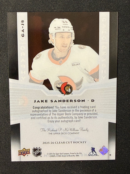 Jake Sanderson #GA-JS Gemography