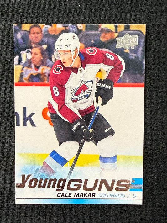 Cale Makar #493 Young Guns