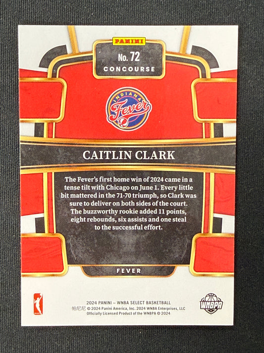 Caitlin Clark [RC] #72 Select [Concourse]