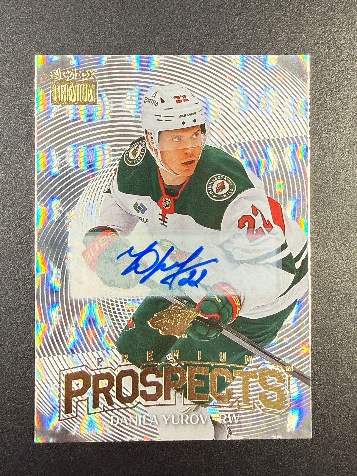 Danila Yurov [RC] #PP-11 Premium Prospects [Auto]