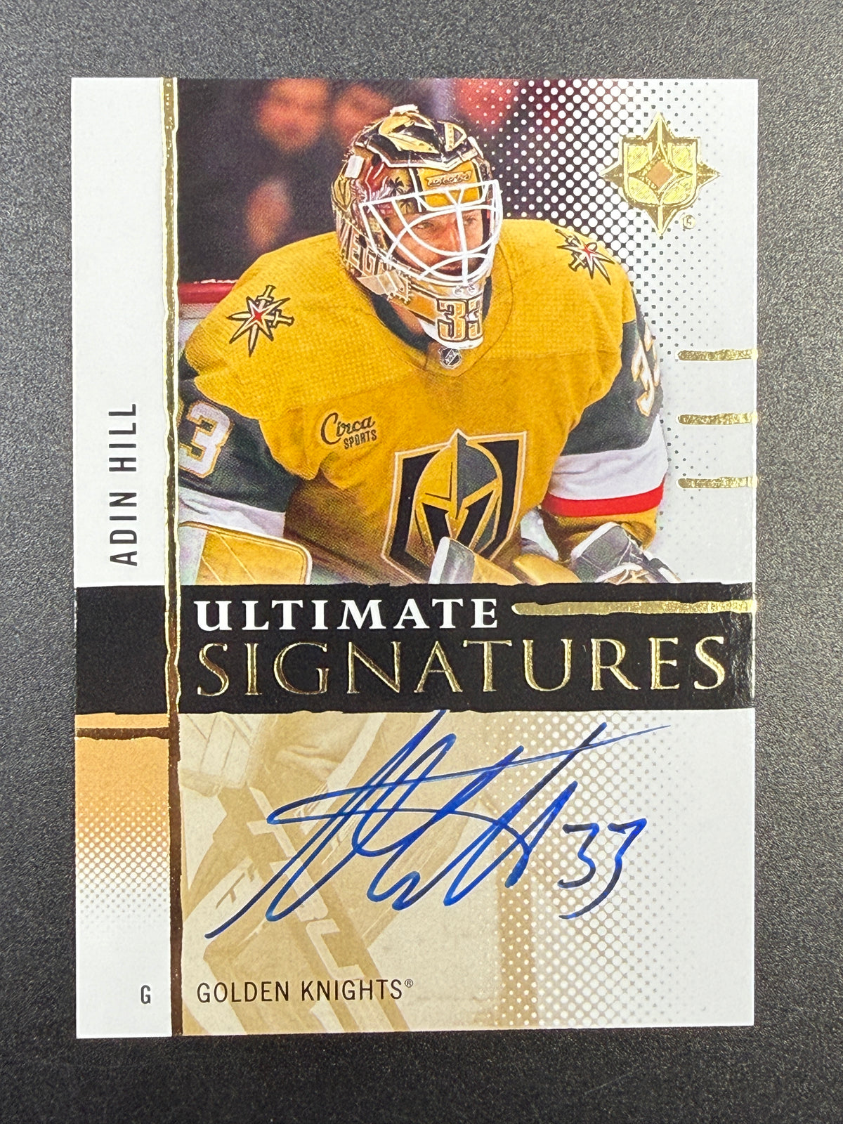 Adin Hill #US-AH Ultimate Signatures