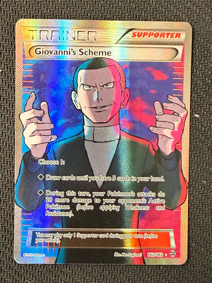 Giovanni's Scheme #162 BREAKthrough
