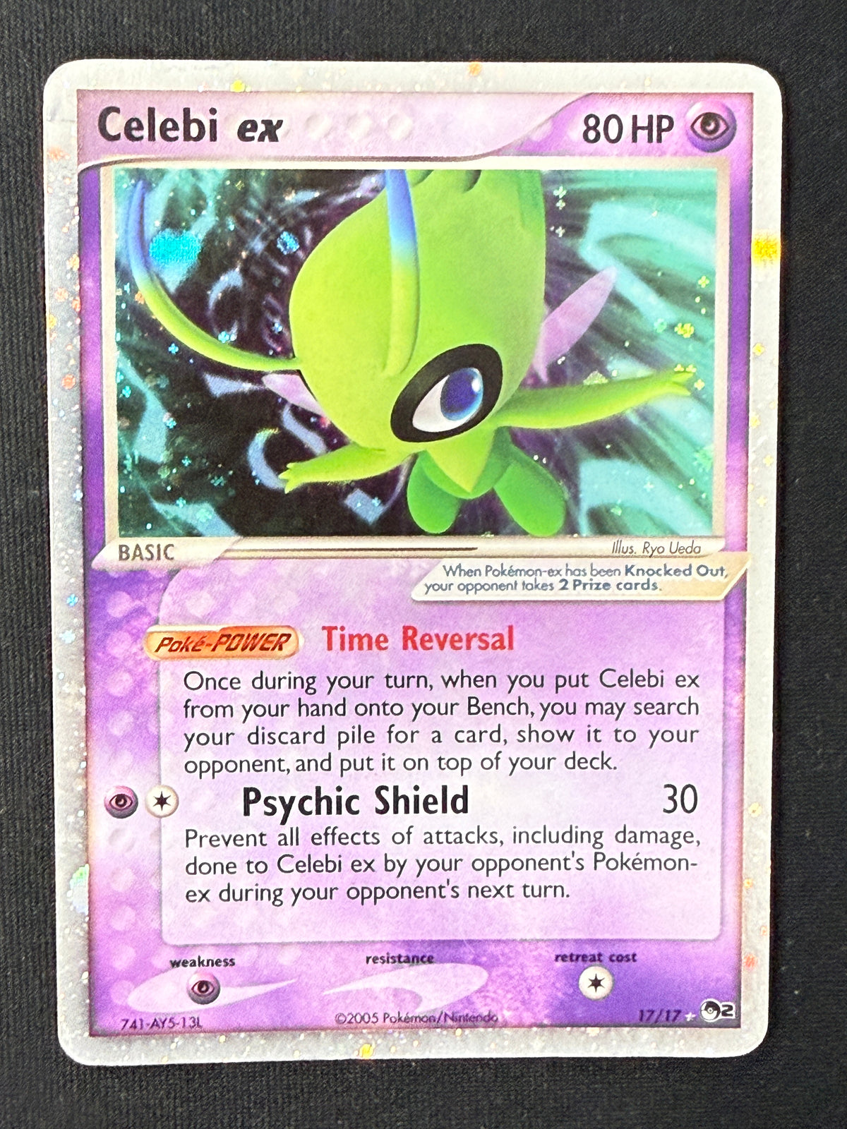 Celebi ex #17 POP Series 2 [Holo]