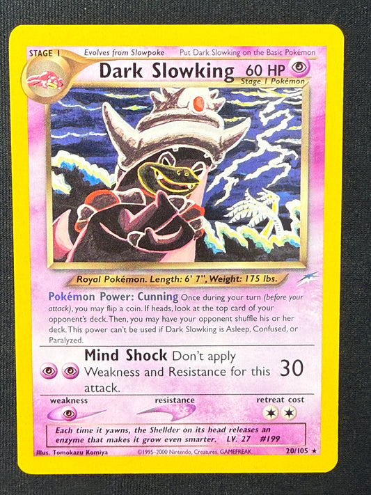 Dark Slowking #20 Neo Destiny