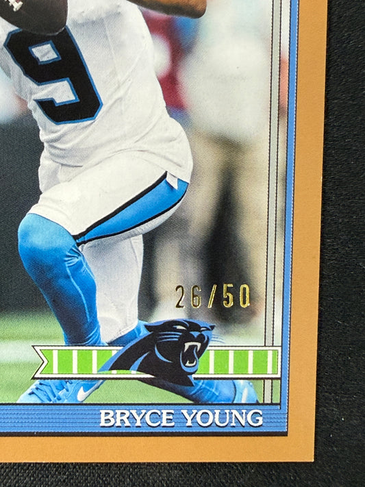 Bryce Young #91TF-14 Topps 35th Anniversary [Gold] /50