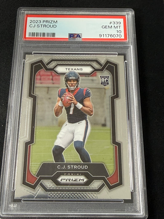 [PSA 10] CJ Stroud [RC] #339 Prizm