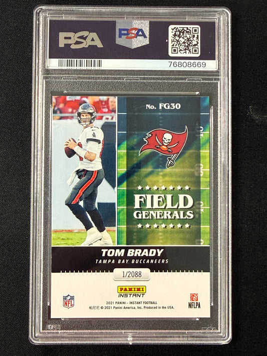 [PSA 10] Tom Brady #FG30 Field Generals