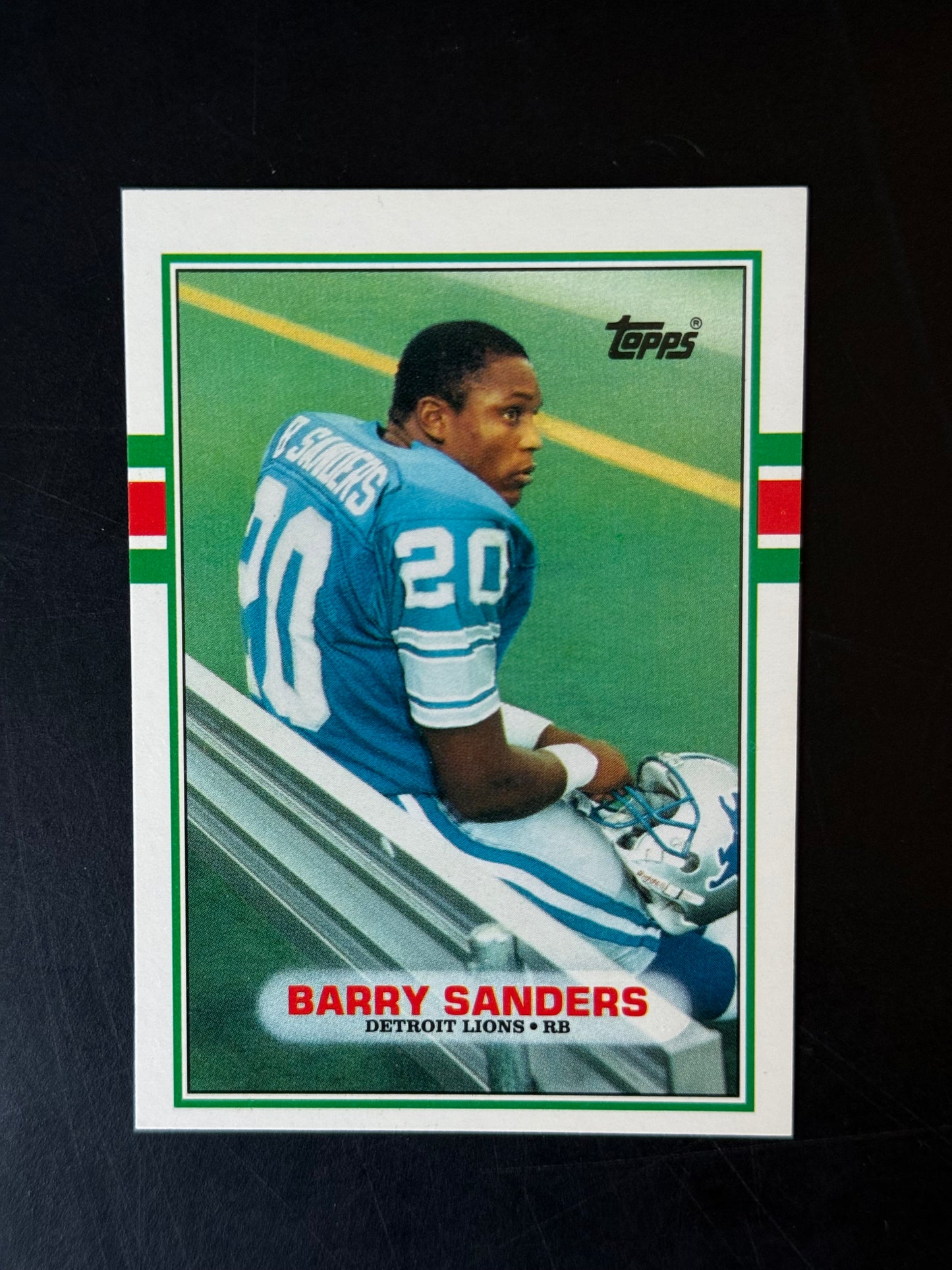 Barry Sanders Topps RC