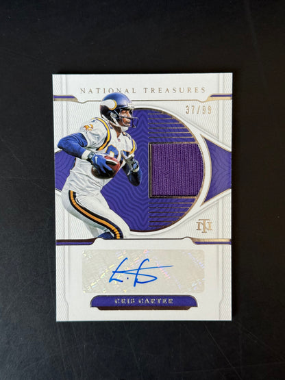 37/99 | Cris Carter #MS-CC National Treasures