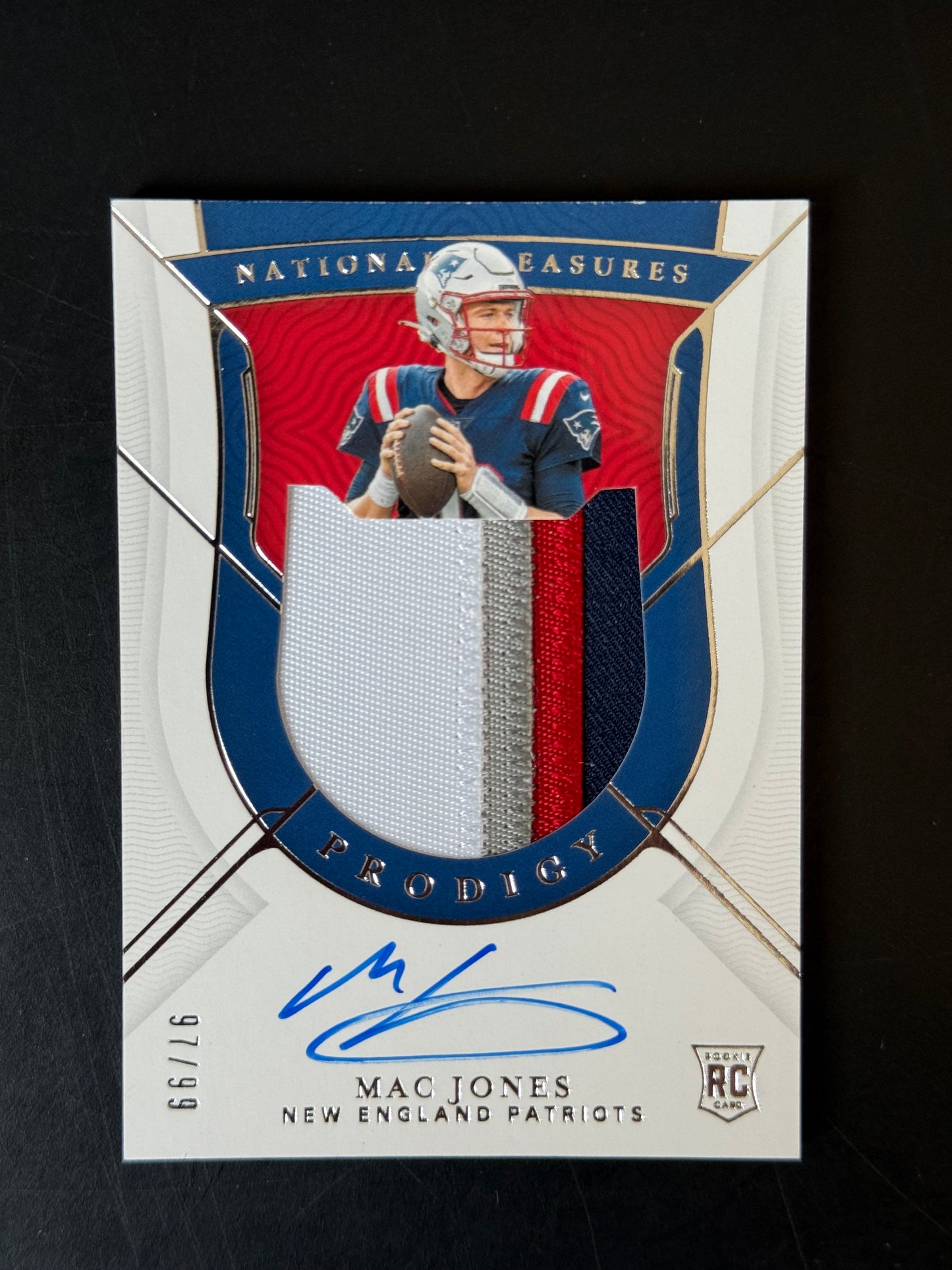 97/99 | Mac Jones #PPA-MJ Prodigy National Treasures