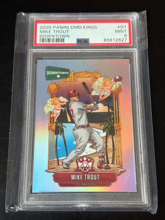Mike Trout Downtown PSA 9 MINT