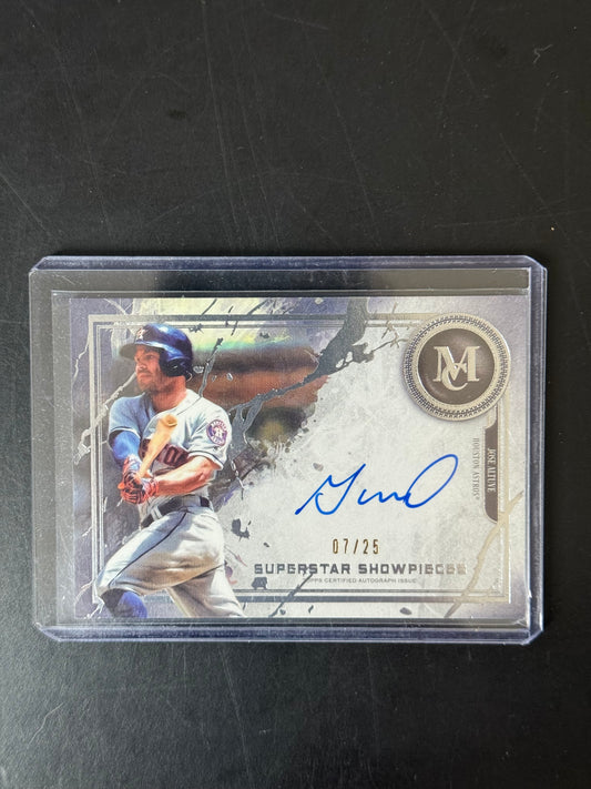 Jose Altuve Houston Astros Superstar Showpieces