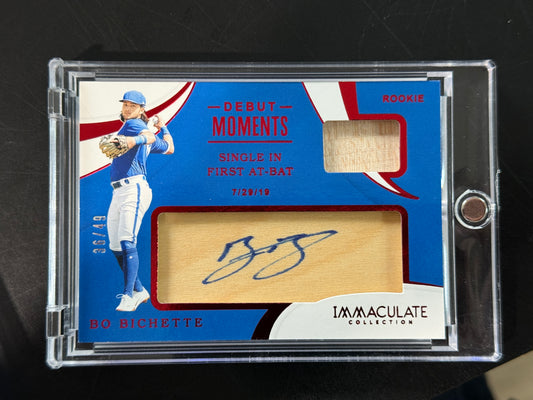 Bo Bichette Immaculate Collection