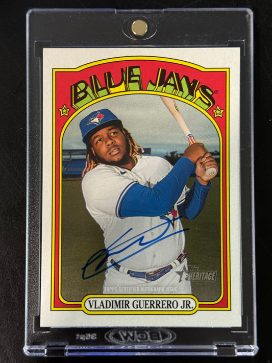 Vladimir Guerrero Jr. Topps Heritage