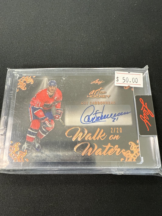 Guy Carbonneau #WW-GC1 Walk on Water