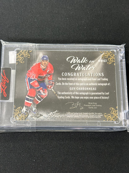 Guy Carbonneau #WW-GC1 Walk on Water