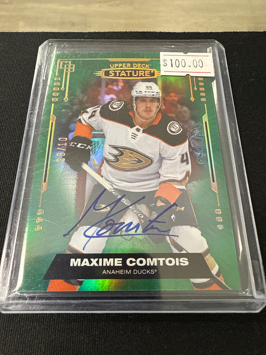 Maxime Comtois #69 Upper Deck Stature
