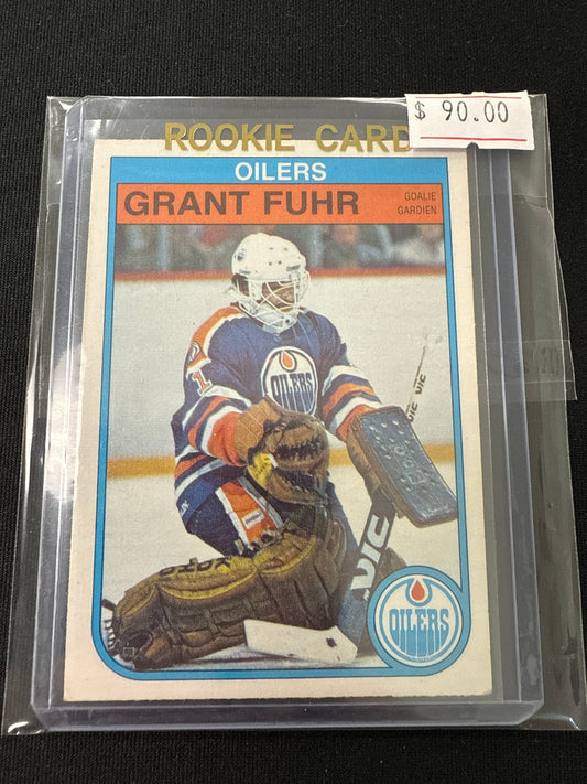 Grant Fuhr #105 1982 O-Pee-Chee