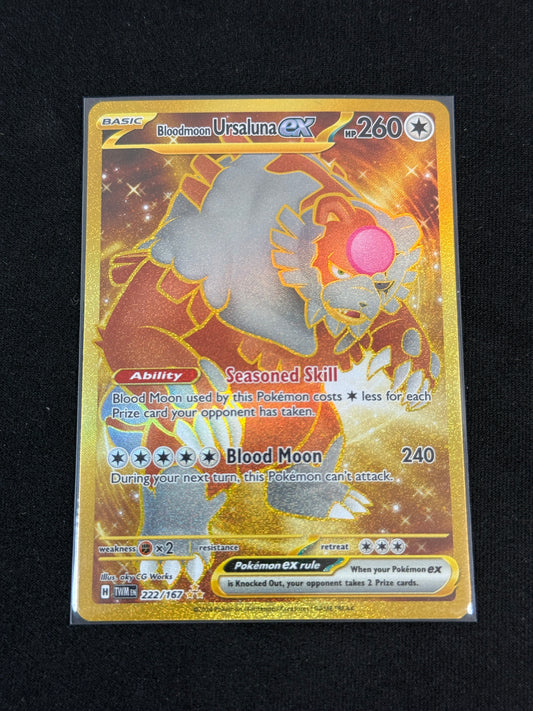 Bloodmoon Ursaluna ex #222 Twilight Masquerade