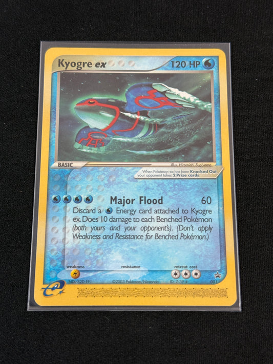 Kyogre ex #1 Pokemon Promo