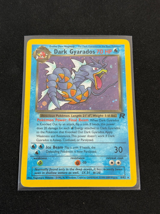 Dark Gyardos #8 Pokemon Team Rocket