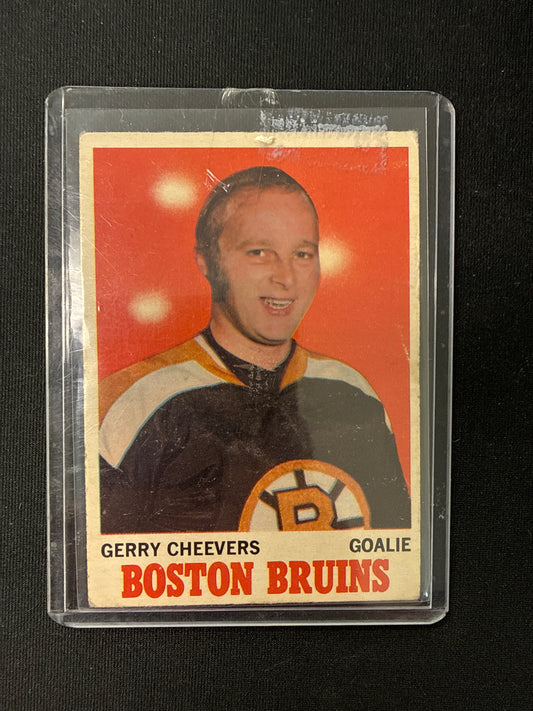 Gerry Cheevers #1 1970 O-Pee-Chee