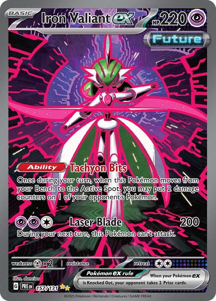 Iron Valiant ex #157 Prismatic Evolutions