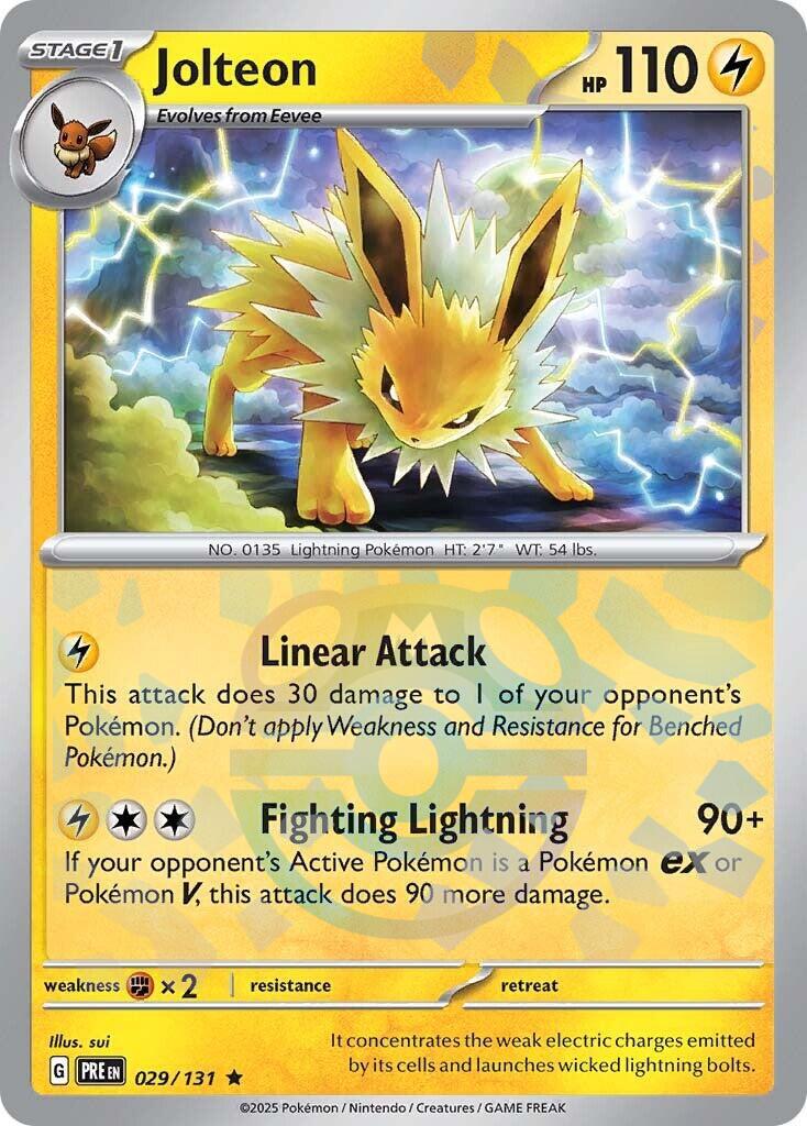 Jolteon [Master Ball] #29 Prismatic Evolutions