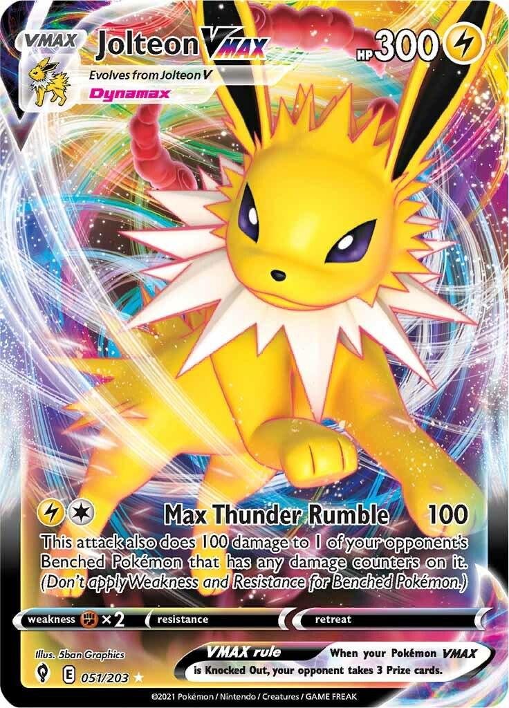 Jolteon VMAX #51 Evolving Skies
