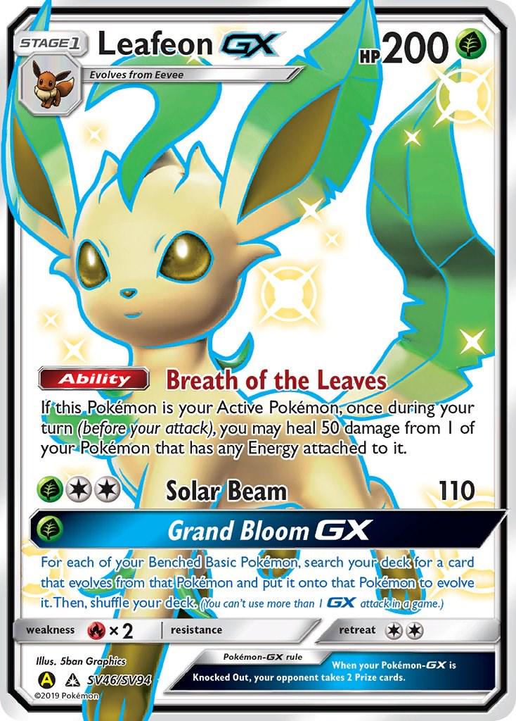Leafeon GX #SV46 Hidden Fates