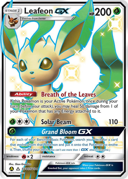 Leafeon GX #SV46 Hidden Fates