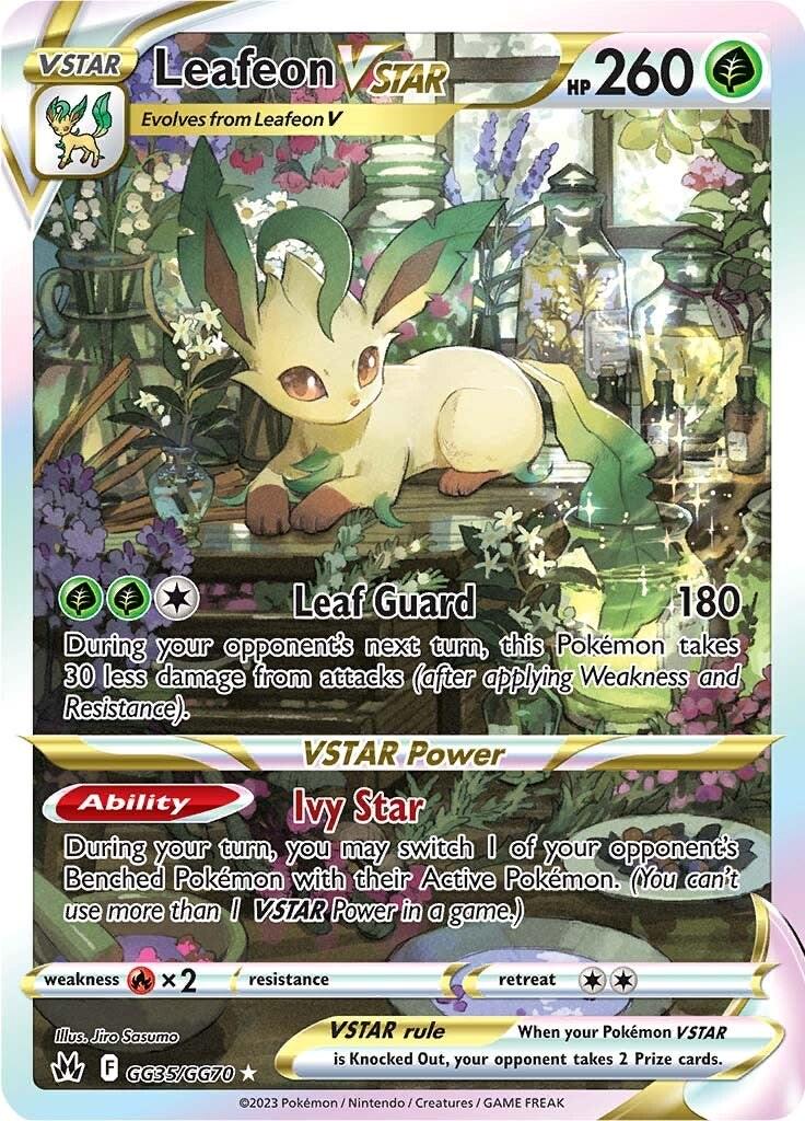 Leafeon VSTAR #GG35 Crown Zenith