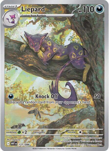 Liepard #137 White Flare