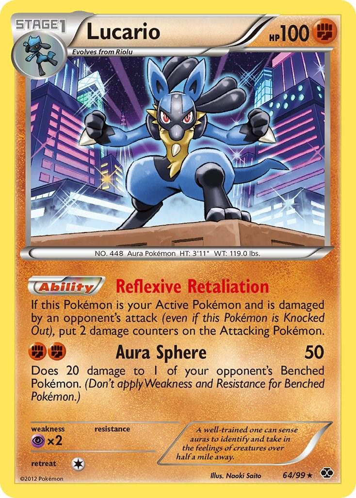 Lucario #64 Next Destinies