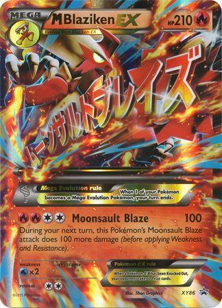 M Blaziken EX #XY86 Promo