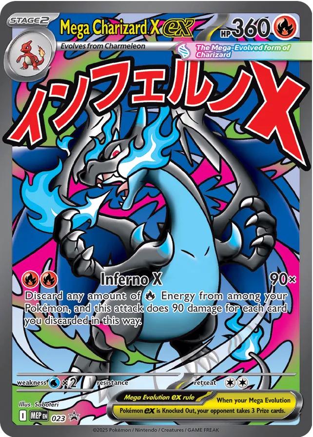 Mega Charizard X ex #23 Promo