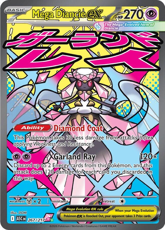 Mega Diancie ex #267 Ascended Heroes
