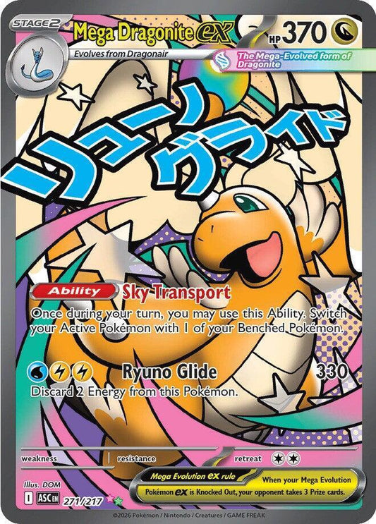 Mega Dragonite ex #271 Ascended Heroes