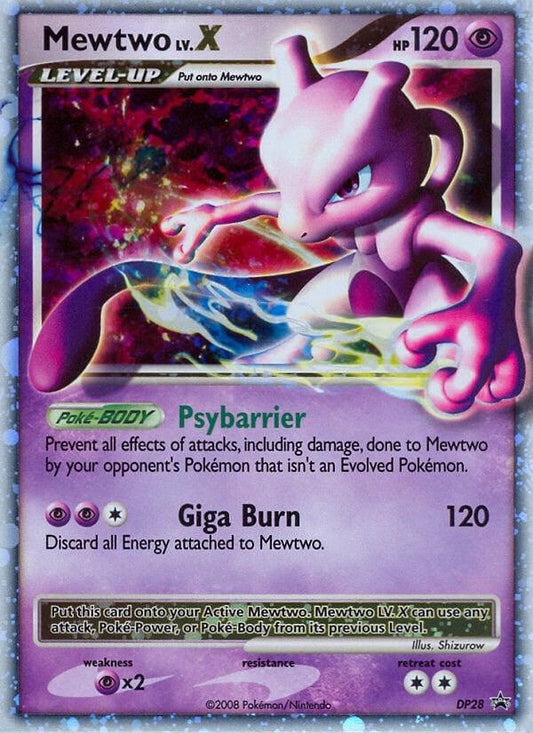 Mewtwo Lv. X #DP28 Promo