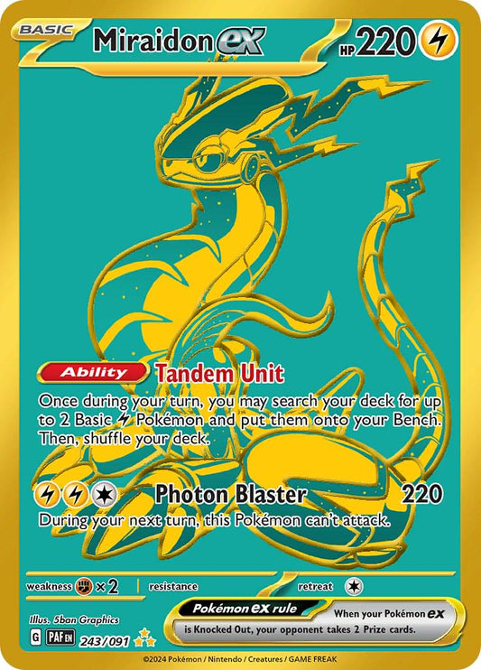 Miraidon ex #243 Paldean Flames
