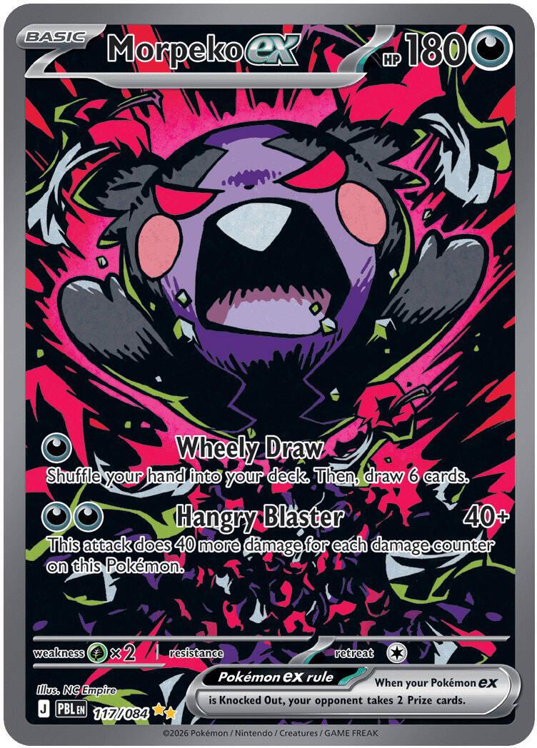 Morpeko ex #117 Pitch Black
