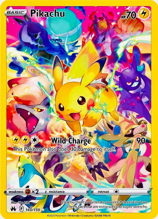 Pikachu #160 Crown Zenith