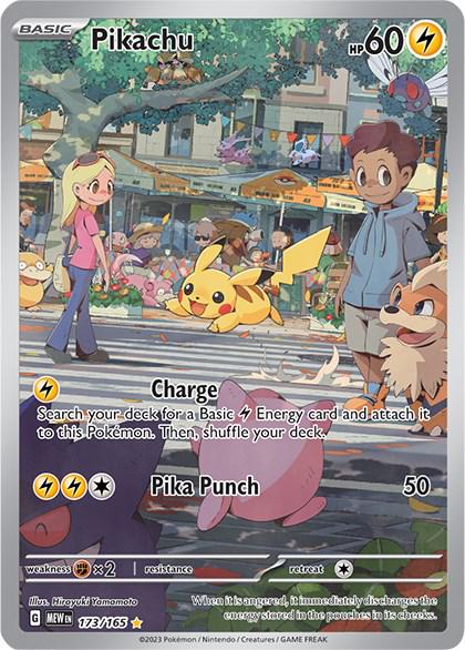 Pikachu #173 Scarlet & Violet 151